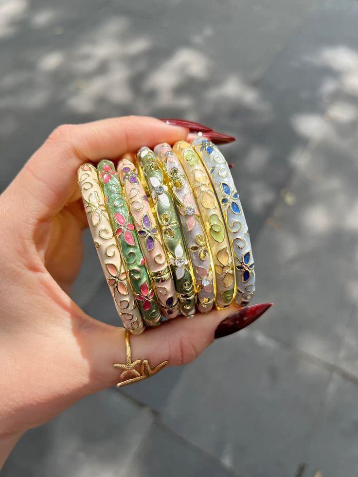 enamel bangles